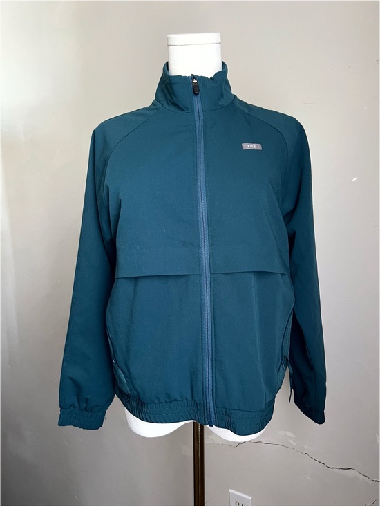 Figs' Jackets & Blazers - FIGS Sydney Technical Collection Full-Zip Jacket in Caribbean Blue
